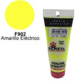 Pasta Acrílica Roseta en tubo Fluorescente Amarillo eléctrico 45cc