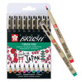 Pigma brush X 9