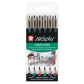 Pigma brush pen X 6