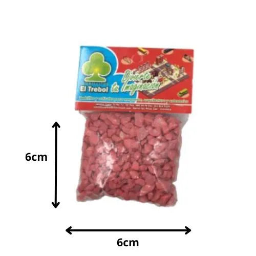 Piedras decorativas para maquetas y manualidades - Grande Rojo