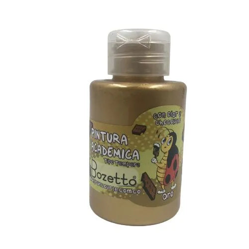 Pintura Académica Bozzetto - Con Olor De 120gm - Dorado