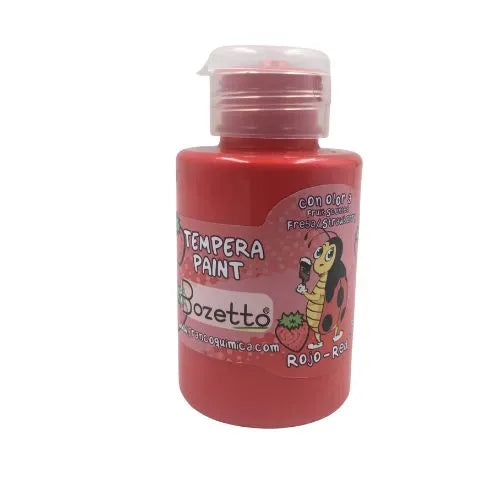 Pintura Académica Bozzetto - Con Olor De 120gm - Rojo
