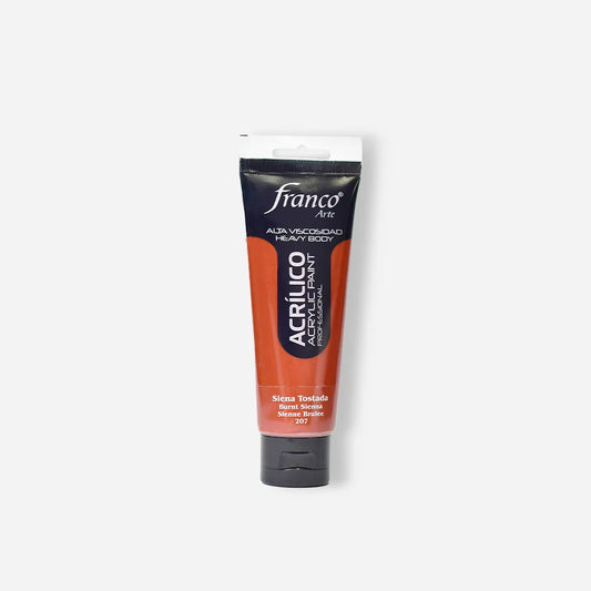 Pintura Acrílica Franco Arte x 100 ml Siena Tostada 207