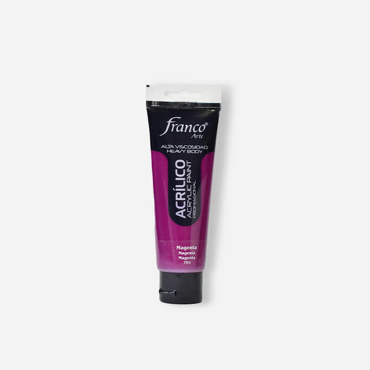 Pintura Acrílica Franco Arte x 100 ml Magenta 701