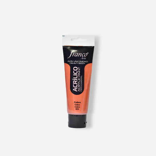 Pintura Acrílica Franco Arte x 100 ml Cobre 802