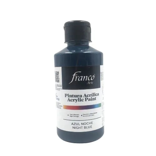 Pintura Acrílica Franco Arte al Frio X 250 ml - Azul Noche