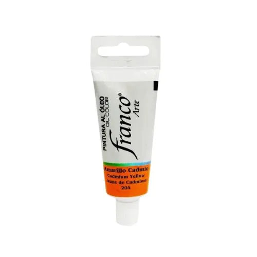 Pintura Oleo Franco Arte tamaño 37 cc Amarillo Cadmio 204