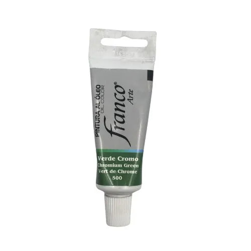 Pintura Oleo Franco Arte tamaño 37 cc Verde Cromo 500