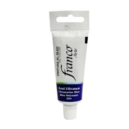 Pintura Oleo Franco Arte tamaño 37 cc Azul Ultramar 300