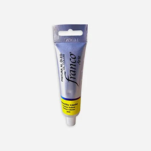 Pintura Óleo Franco Arte 140ml Amarillo Limón 203