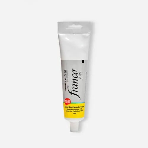 Pintura Óleo Franco Arte 140ml Amarillo Cadmio Claro 200