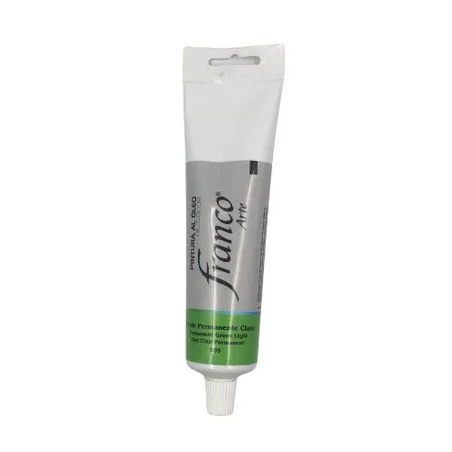 Pintura Óleo Franco Arte 140ml Verde Permanente Claro 505