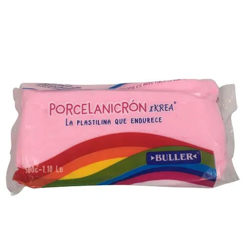 Porcelanicron O Masa Blanca - De 500 Grs - Rosado