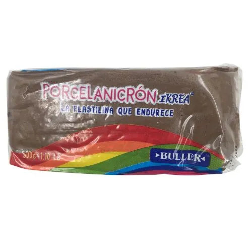 Porcelanicron O Masa Blanca - De 500 Grs - Café Oscuro