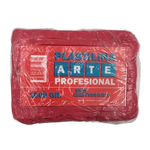 Plastilina Profesional Nessan - Rojo