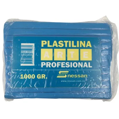 Plastilina Profesional Nessan - Azul Claro
