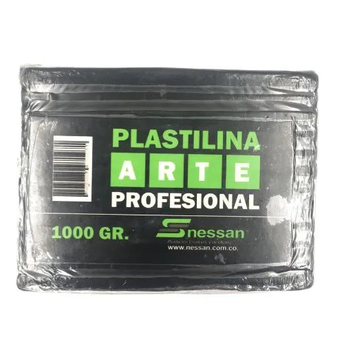Plastilina Profesional Nessan - Negro