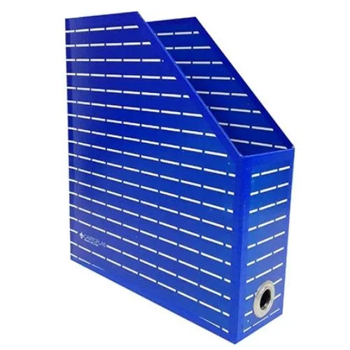 Revistero - De Cartón Forrado Industrial - Azul