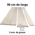 Tablas De Madera Balso - 3 X 50