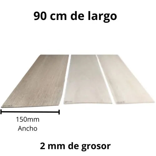 Tablas De Madera Balso - 2 X 150