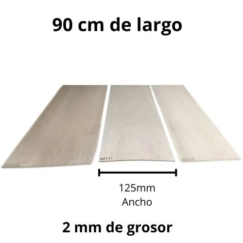 Tablas De Madera Balso - 2 X 125