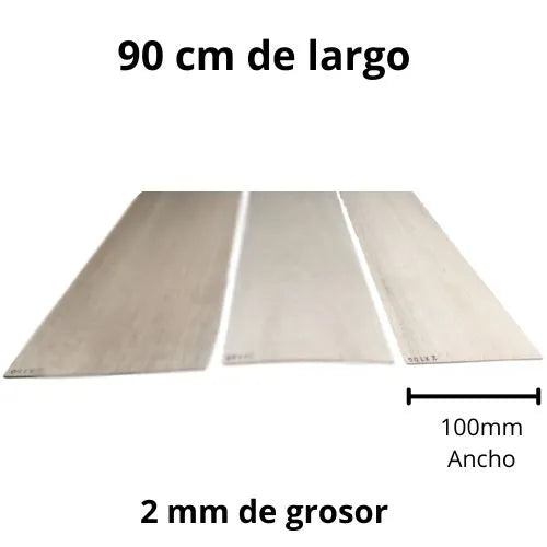 Tablas De Madera Balso - 2 X 100