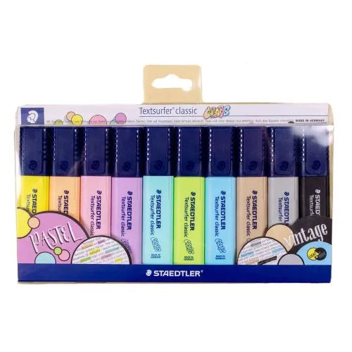 Resaltador Pastel Staedtler X 10