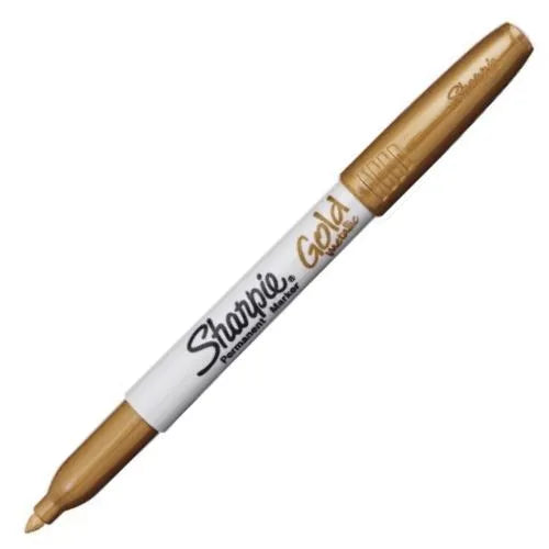 Sharpie Metálico Marcador Punta Delgada - Dorado