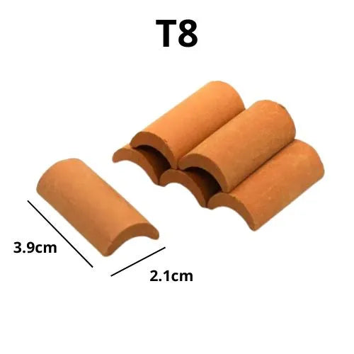 Tejas para maquetas T8