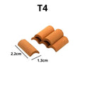 Tejas para maquetas T4