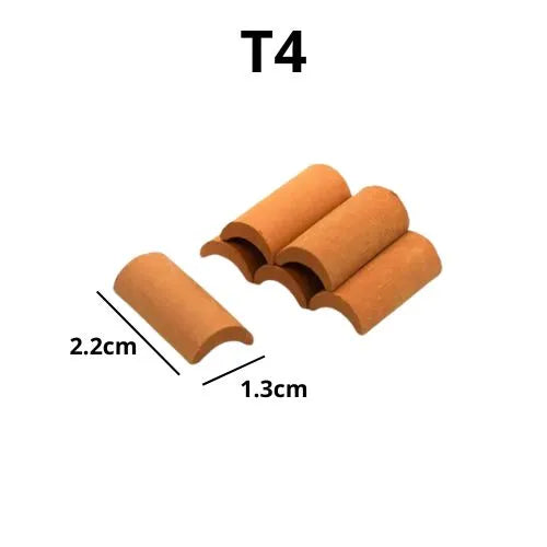 Tejas para maquetas T4