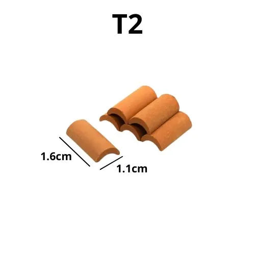 Tejas para maquetas T2
