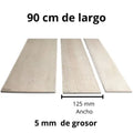 Tablas De Madera Balso - 5 X 125