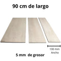 Tablas De Madera Balso - 5 X 100