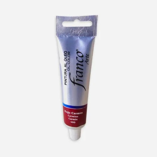 Pintura Óleo Franco Arte 140ml Rojo Carmín 400