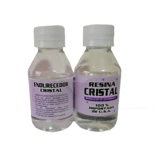 resina exposica (Gemelos) ultraresistente marca Arte y pintura - 4 Onzas