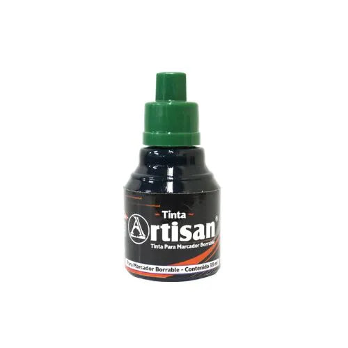 Tinta para marcador borrable recargable x 39 ml Verde