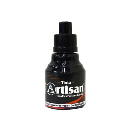 Tinta para marcador borrable recargable x 39 ml Negro