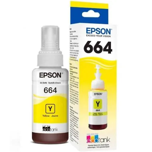 Tinta Epson Original T664 Amarillo
