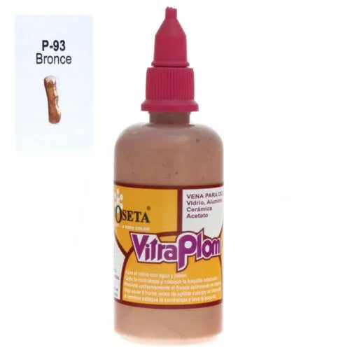 vitraplom, bordeador para vitral - Bronce P-93