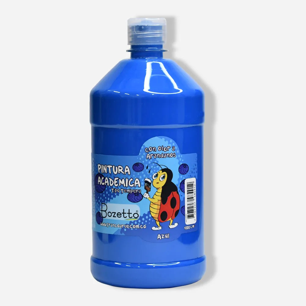Vinilos Escolares Grandes Bozetto De 1000 cm3 - Normal Azul