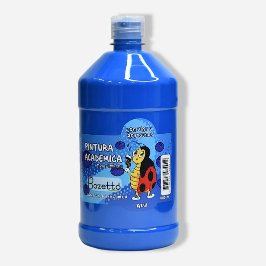 Vinilos Escolares Grandes Bozetto De 1000 cm3 - Normal Azul