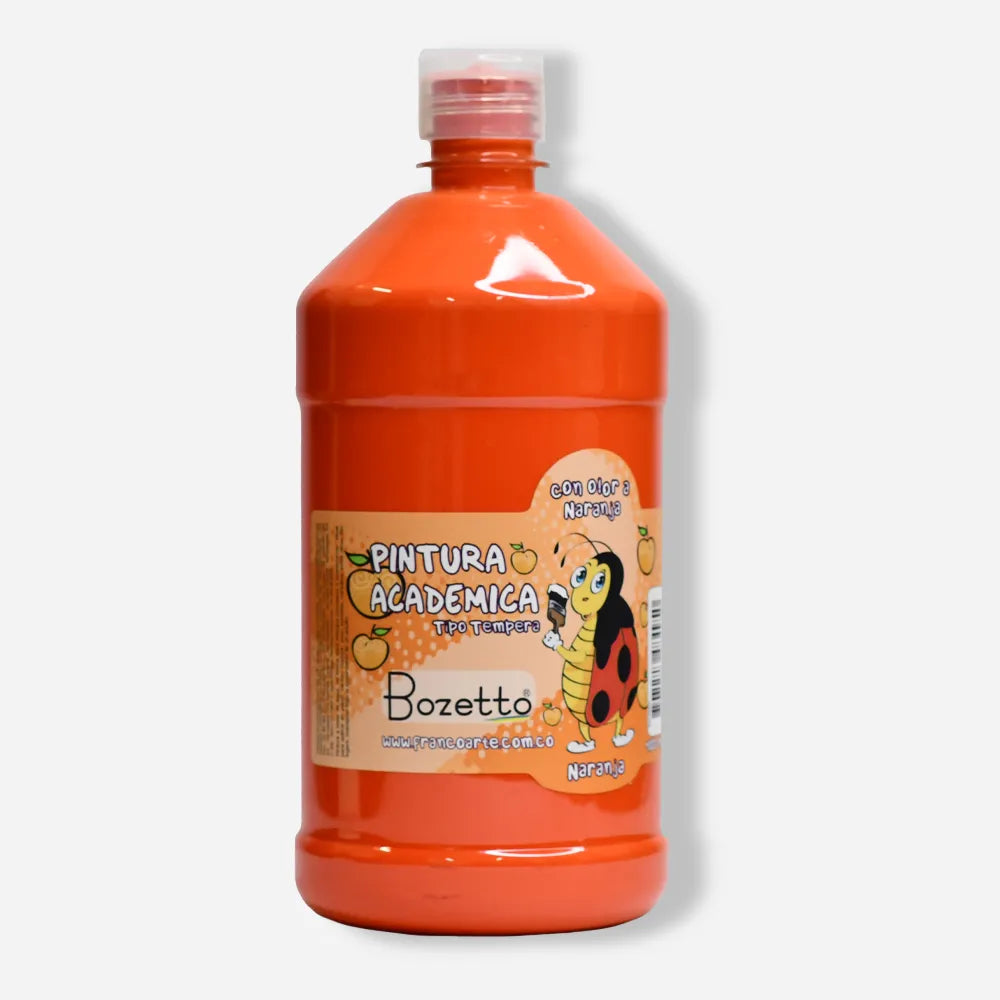 Vinilos Escolares Grandes Bozetto De 1000 cm3 - Normal Naranja