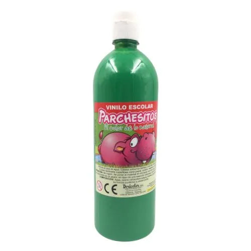 Vinilos Acrílicos Parchesitos Grandes - De Kilo - Verde