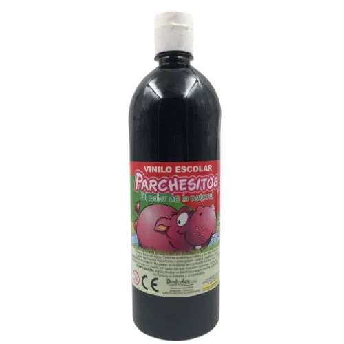 Vinilos Acrílicos Parchesitos Grandes - De Kilo - Negro