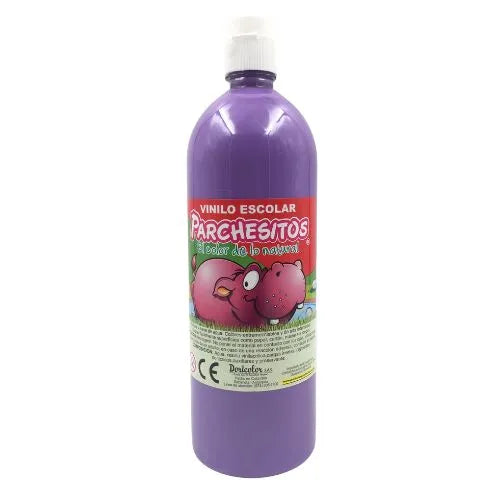 Vinilos Acrílicos Parchesitos Grandes - De Kilo - Morado