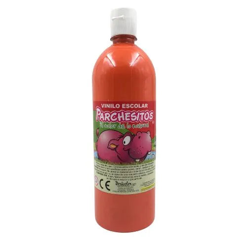 Vinilos Acrílicos Parchesitos Grandes - De Kilo - Naranja