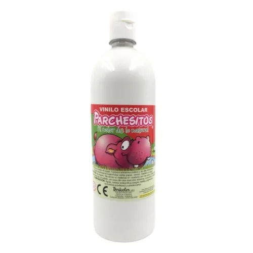 Vinilos Acrílicos Parchesitos Grandes - De Kilo - Blanco