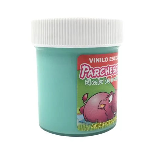 Vinilos Acrílicos Pequeños - Parchesitos De 40gr - Verde agua