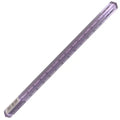 Regla triangular, en colores traslucidos marca Milan - Morado